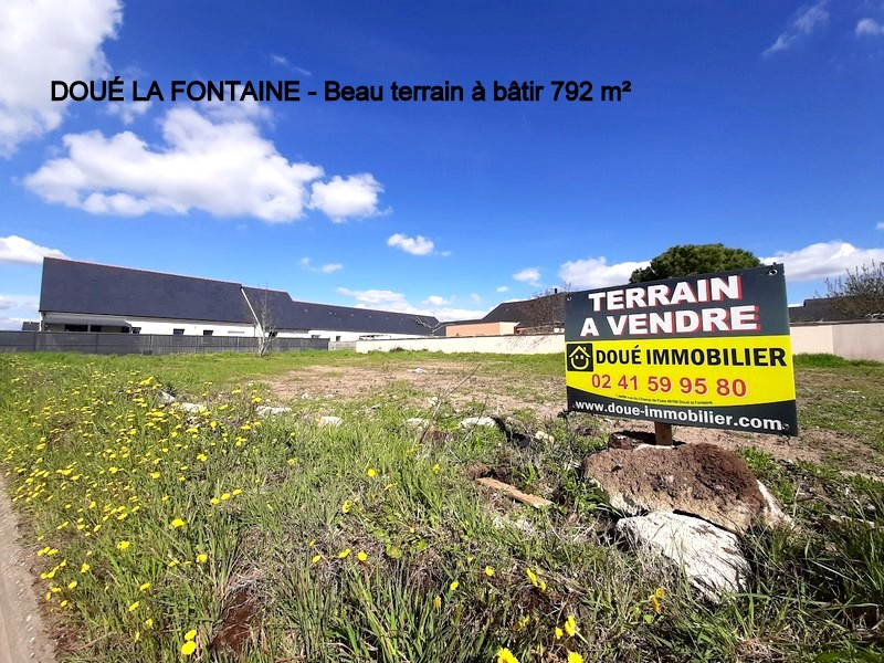 Vente Terrain à Doué-la-Fontaine (49700) - Doué Immobilier